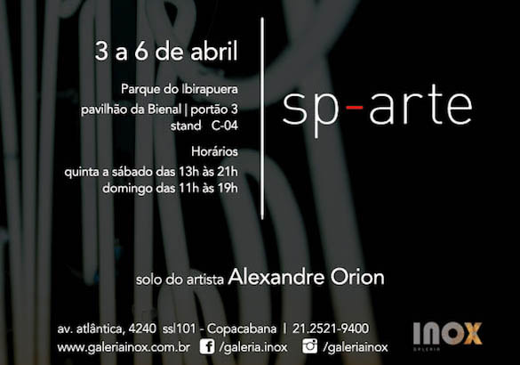 Alexandre Orion | Lampoonist | SP-Arte 2014